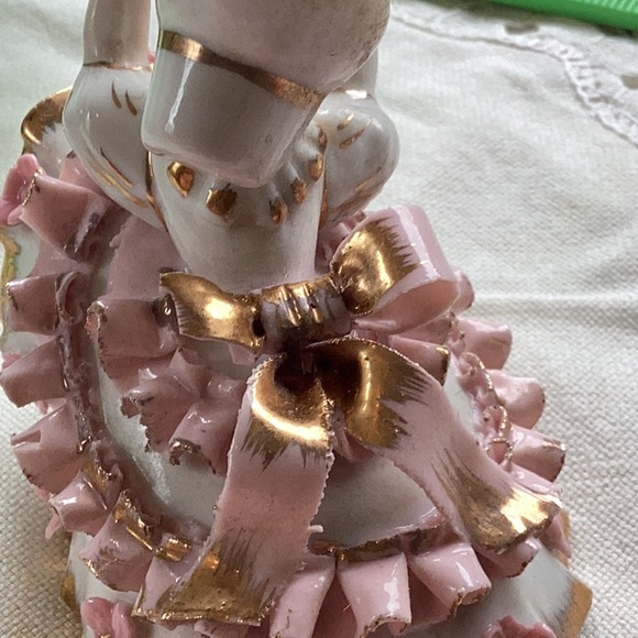 ⚜️ Lefton Bloomer Girl K1412, Vintage Porcelain Figurine NVC - Picture 9 of 16